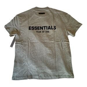 Essentials Oversized Fit Tee in Dark Oatmeal Size M NWT in Original Bag!